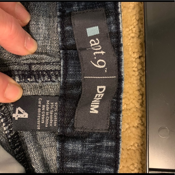 EUC Apt 9 Stone Washed Denim Shorts - Picture 5 of 11